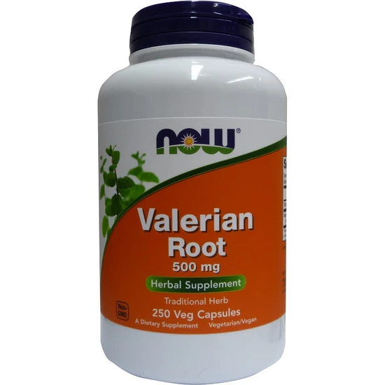 Now Foods Valerian Root 500Mg Capsules 250 Capsules