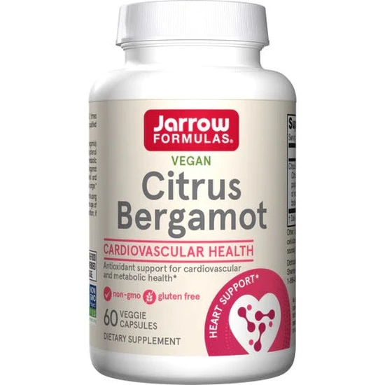 Jarrow Formulas Citrus Bergamot 500mg Vegicaps