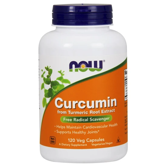 Now Foods Curcumin Capsules 120 Capsules
