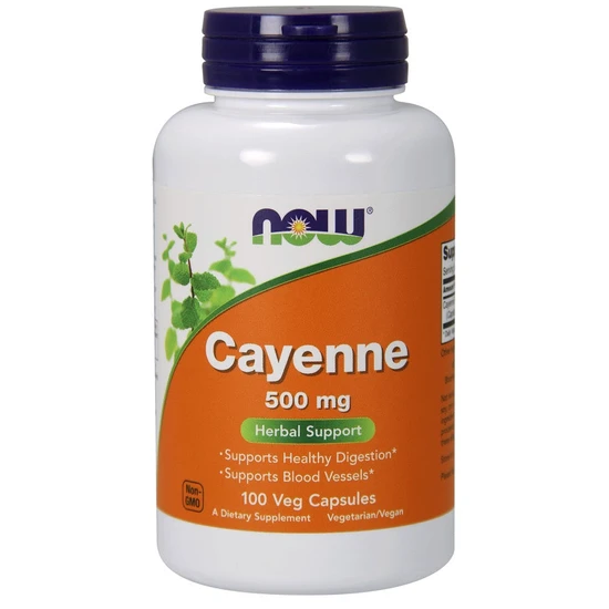 NOW Foods Cayenne 500mg Capsules