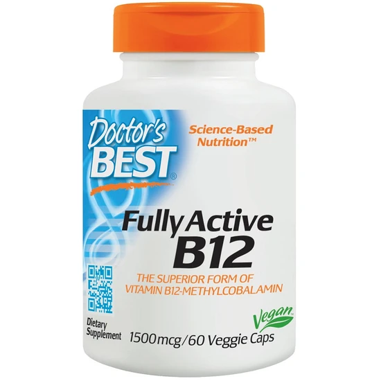 Doctor's Best Fully Active B12 1500mcg Vegicaps