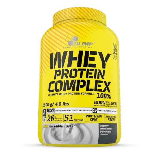 Olimp Nutrition Whey Protein Complex 100% Strawberry - 1800G