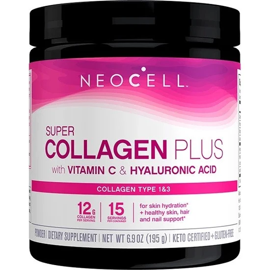 NeoCell Super Collagen Plus With Vitamin C & Hyaluronic Acid