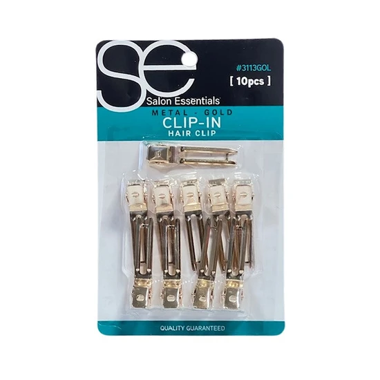 Magic Collection Salon Essential Metal Gold Clip In Hair Clip 3113GOL