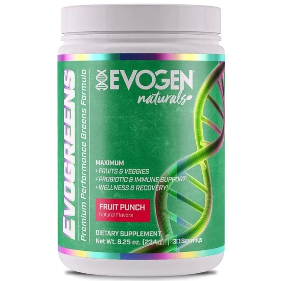 Evogen Evogreens Naturals Fruit Punch
