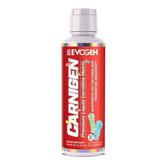 Evogen Carnigen Liquid Sour Gummies