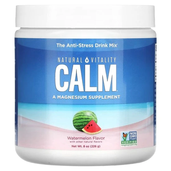 Natural Vitality Calm Magnesium Powder Watermelon