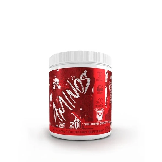 5% Nutrition Aminos Code Red, Southern Sweet Tea