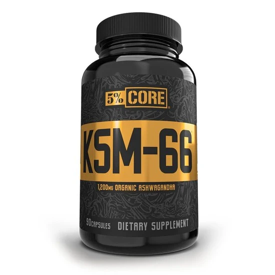 5% Nutrition KSM-66 Core Series Capsules