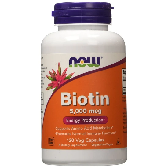NOW Foods Biotin Capsules