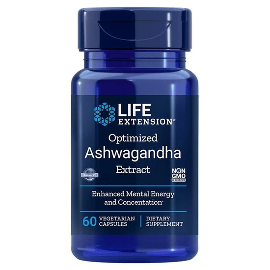 Life Extension Optimised Ashwagandha Extract Vegicaps
