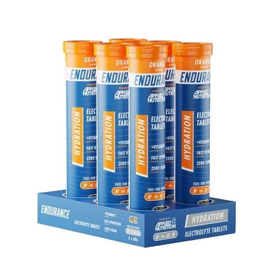 Applied Nutrition Endurance Hydration Electrolyte Effervescent Tablets, Orange Tablets