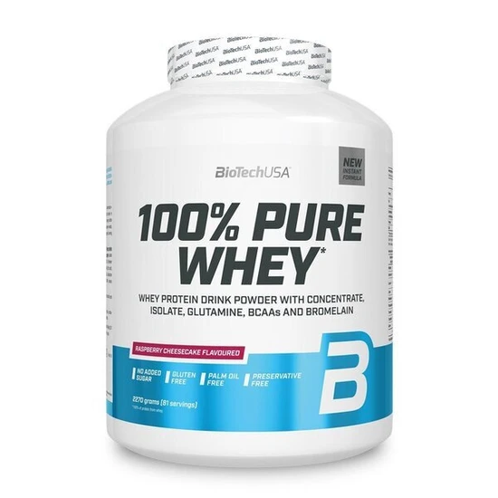 Biotechusa 100% Pure Whey Protein 2270G-Apple Pie