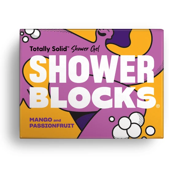 Shower Blocks Solid Shower Gel X1 - Mango & Passionfruit