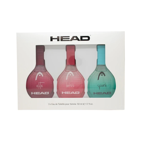 Head Women Eau De Toilette Bliss, Elite, Spark Gift Set