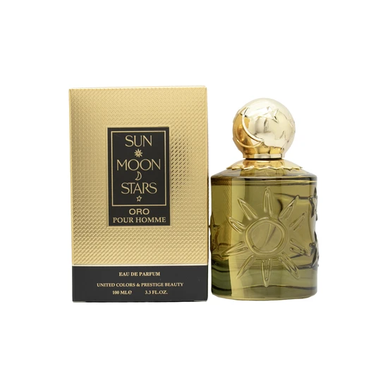 United Colors & Prestige Beauty Sun Moon Stars Oro Pour Homme Eau De Parfum
