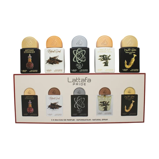 Lattafa Pride Collection No. 2 Eau De Parfum Fragrance Gift Set