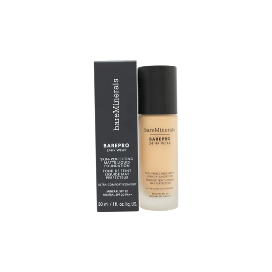 bareMinerals Barepro 24hr Matte Comfort Liquid Foundation Mineral SPF 20