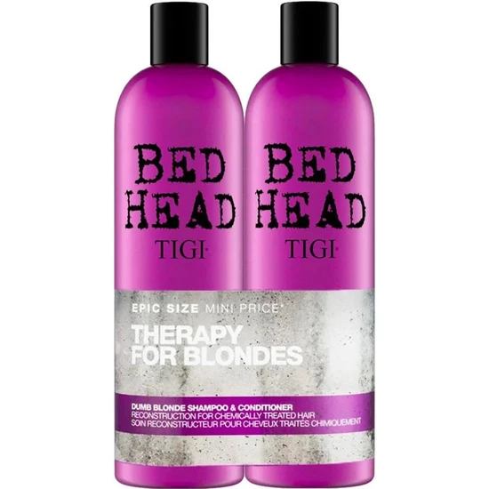 TIGI Bed Head Dumb Blonde Shampoo & Conditioner For Blonde Hair