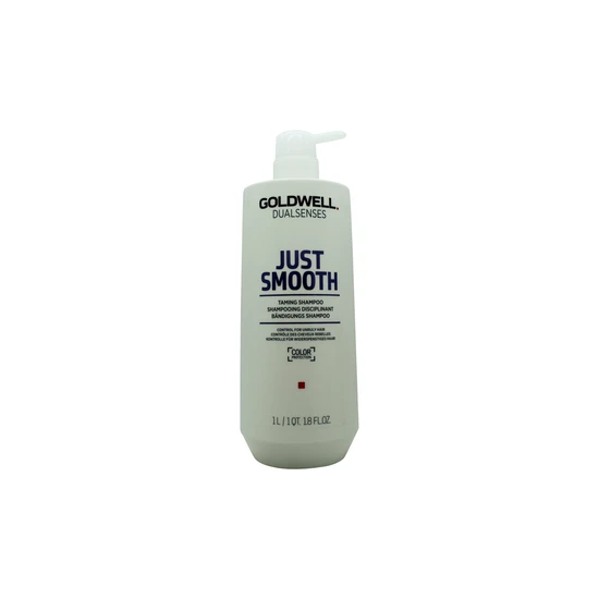 Frizzy Hair Shampoo - Goldwell Dualsenses Just Smooth Taming Shampoo 1000ml