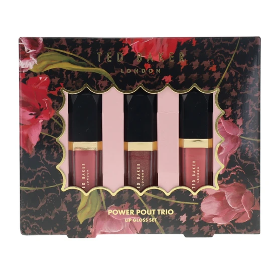 Ted Baker Power Pout Trio Lip Gloss Gift Set