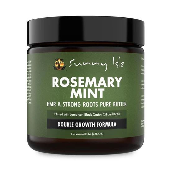 Sunny Isle Rosemary Mint Hair & Strong Roots Pure Butter