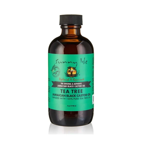 Sunny Isle Jamaican Black Castor Oil With Tea Tree Oil