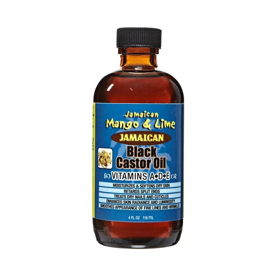 Jamaican Mango and Lime Black Castor Oil Vitamin A-D-E
