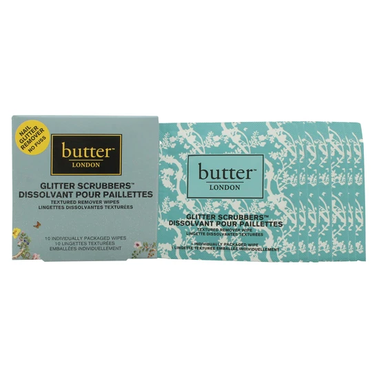 butter LONDON Scrubbers 2in1 Prep & Remover Wraps