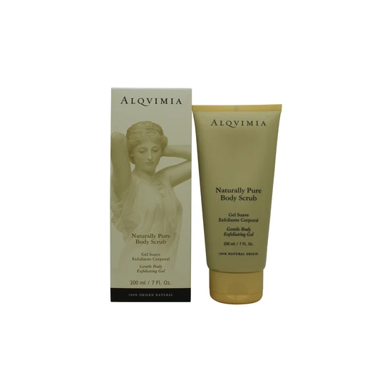 Alqvimia Naturally Pure Body Scrub Gentle Exfoliating Gel