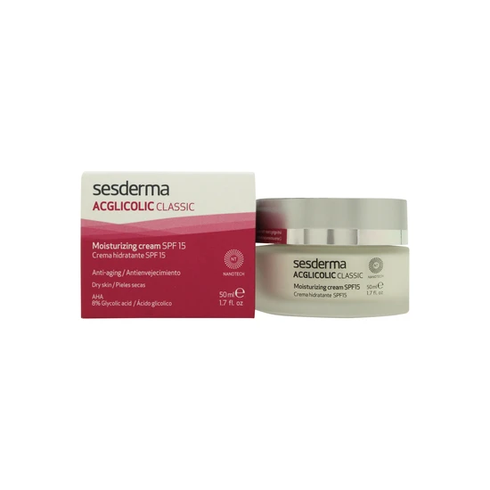 Sesderma Acglicolic Classic Moisturising Cream SPF 15