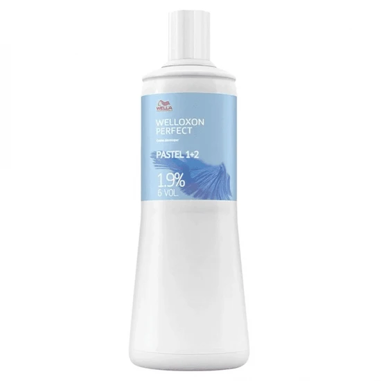 Wella Welloxon Perfect Pastel 1+2 1.9% 6 Volume Cream Peroxide