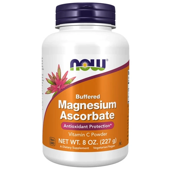 NOW Foods Magnesium Ascorbate Pure Buffered Powder