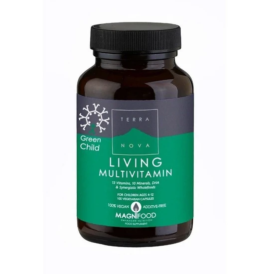 Terranova Green Child Living Multivitamin Vegicaps