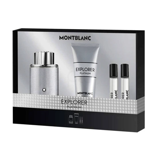Montblanc Explorer Platinum Gift Set