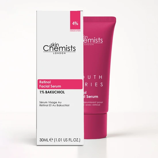 skinChemists Retinol & Bakuchiol Dual Anti-Ageing Facial Serum