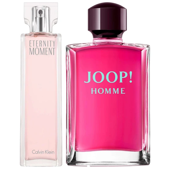 Calvin Klein Duo: Eternity Moment For Women Eau De Parfum & JOOP! Homme Eau De Toilette