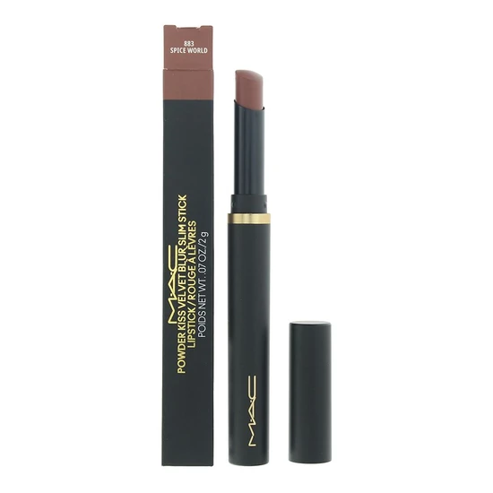 Mac Powder Kiss Velvet Blur Slim Lipstick Spice World