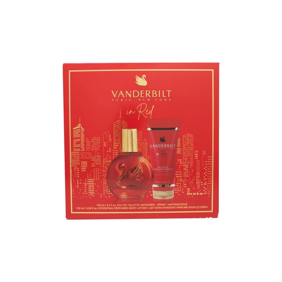 Gloria Vanderbilt In Red Eau De Parfum Gift Set