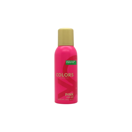United Colors Of Benetton Colours Pink For Her Deodorant Body Spray