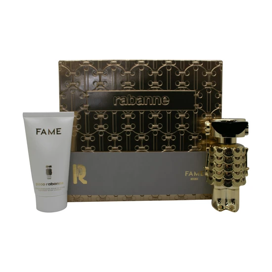 Paco Rabanne Fame Intense Women's Perfume Gift Set 50ml Eau De Parfum + 75ml Body Lotion