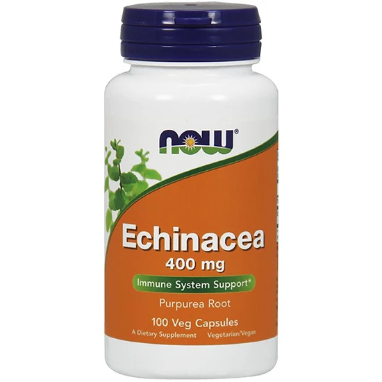 NOW Foods Echinacea, 400mg Vegicaps
