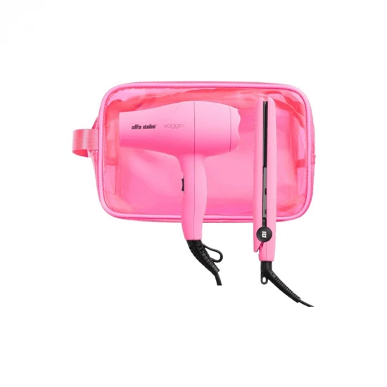 Alfa Italia Viaggio Travel Styling Kit Hair Dryer & Straightener