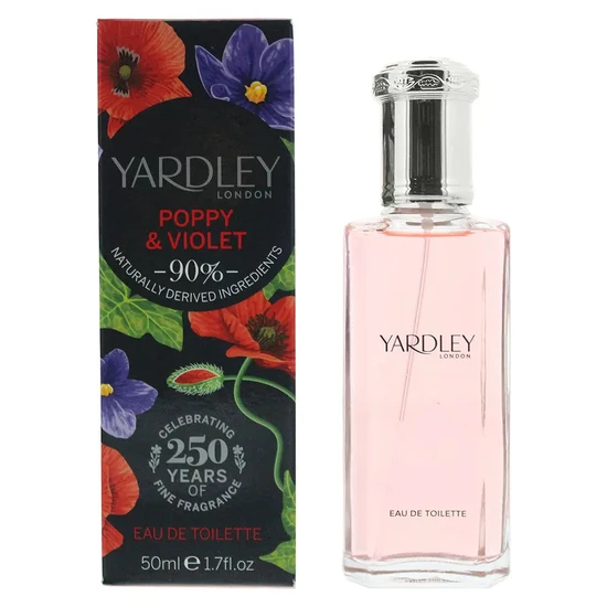 Yardley Poppy & Violet Eau De Toilette