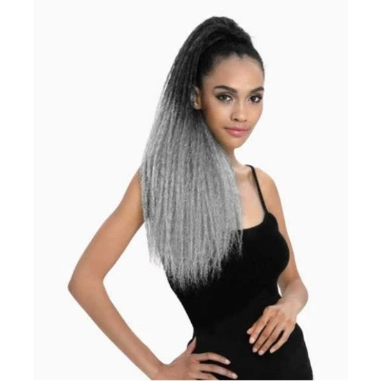 Sleek Hair Ez Ponytail Synthetic Twirl Ponytail Jet Black/1