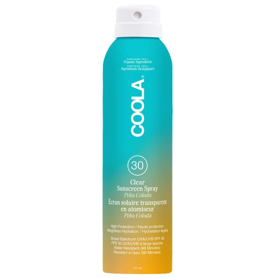 Coola Classic Body Sunscreen Spray SPF 30 Pina Colada