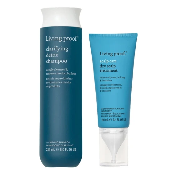 Living Proof Clarifying Detox Shampoo & Dry Scalp Treatment
