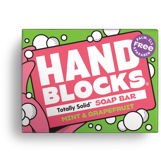Shower Blocks Hand Blocks Soap Bar X1 - Mint & Grapefruit