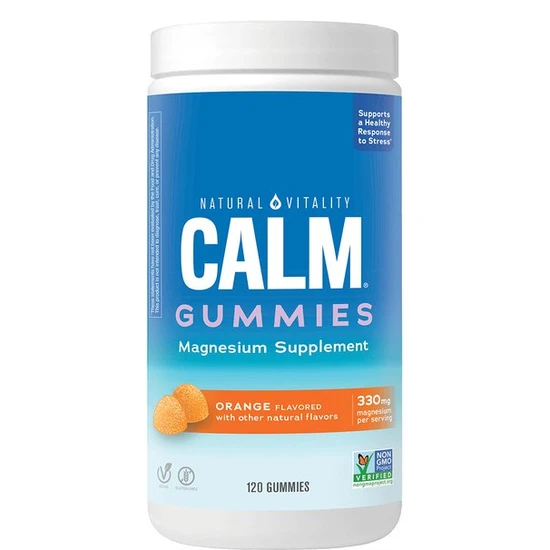 Natural Vitality Calm Orange Gummies
