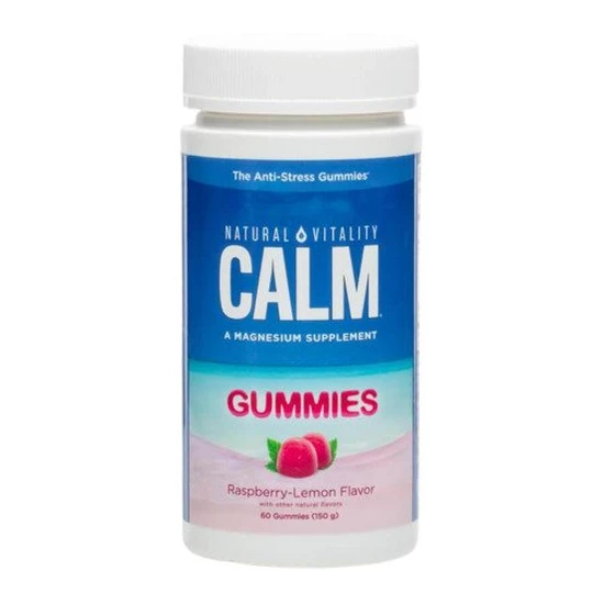 Natural Vitality Calm Raspberry Lemon Gummies